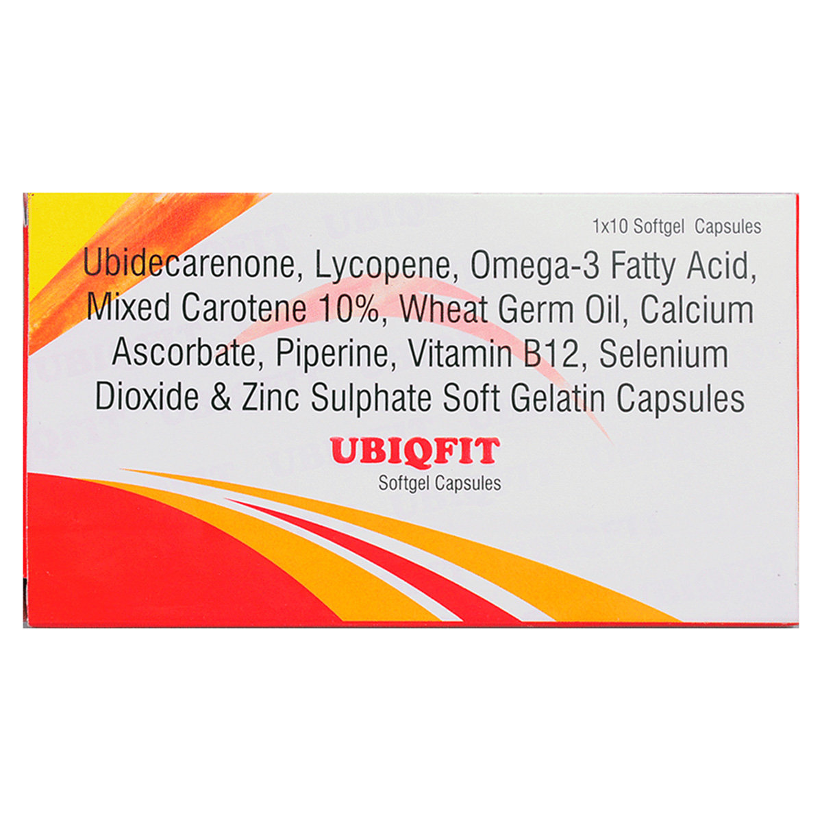 Ubiqfit Softgel Capsule 10's, Pack of 10 Ubiqfit Softgel Capsule 10's, Pack of 10