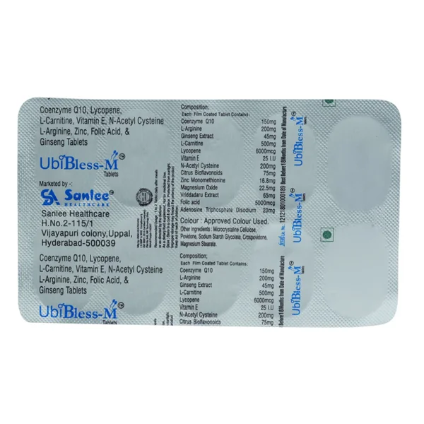 Ubibless-M Tablet 10's