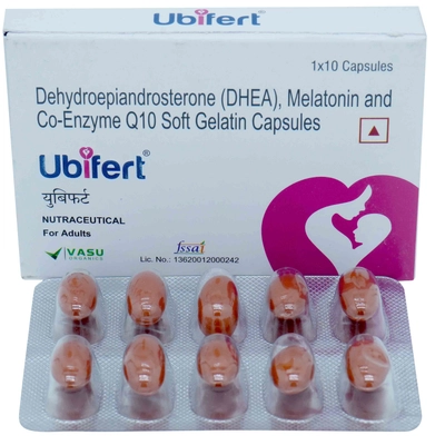 Ubifert Softgel Capsule 10's, Pack of 10 SoftgelsS