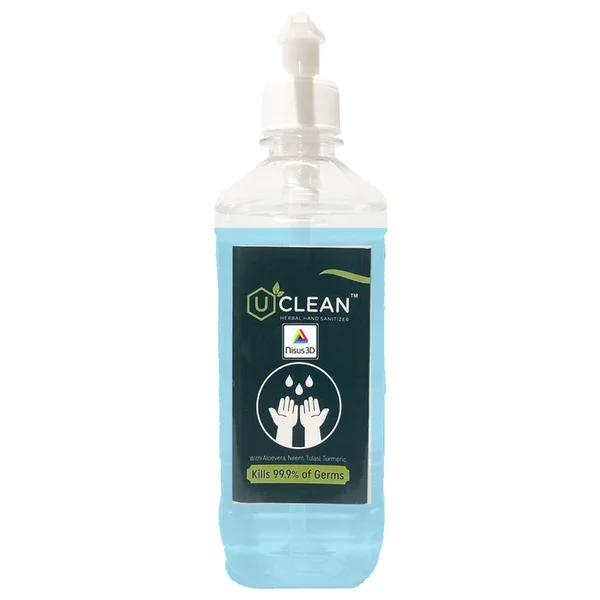 U Clean Herbal Hand Sanitizer, 500 ml, Pack of 1