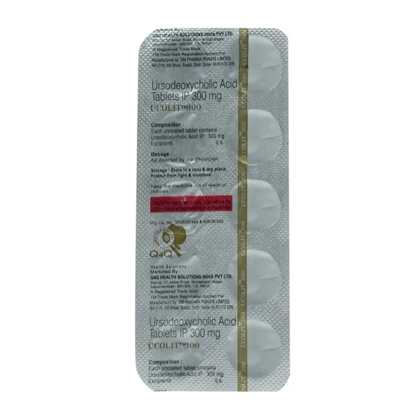 Ucolit 300 mg Tablet 10's