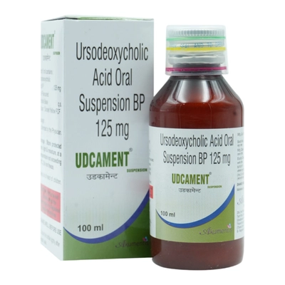 Udcament Oral Suspension 100 ml, Pack of 1 Oral Suspension