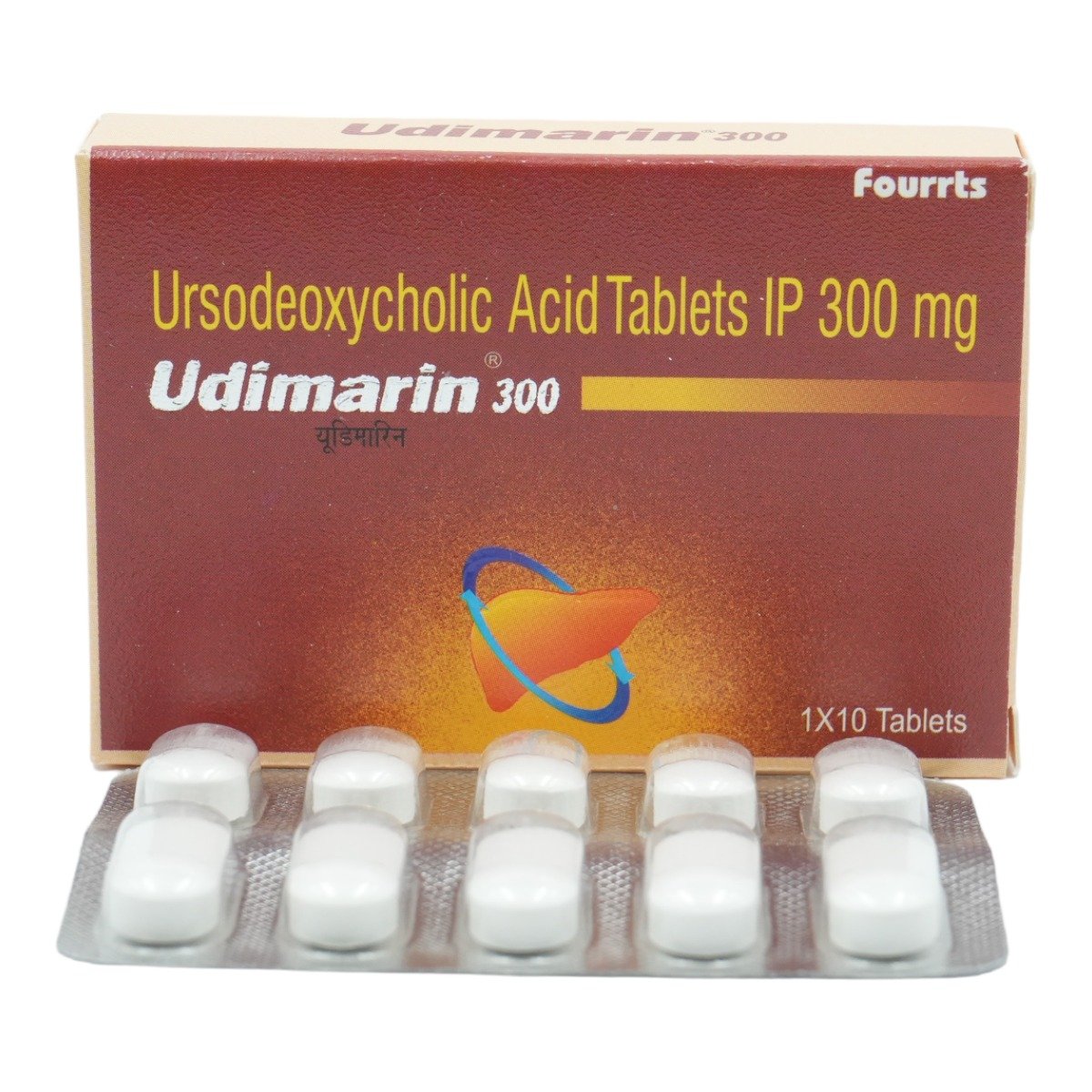 Udimarin 300 mg Tablet 10's, Pack of 10 TabletS Udimarin 300 mg Tablet 10's, Pack of 10 TabletS