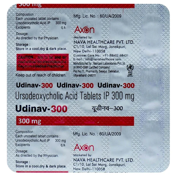 Udinav-300 Tablet 15's, Pack of 15 TABLETS