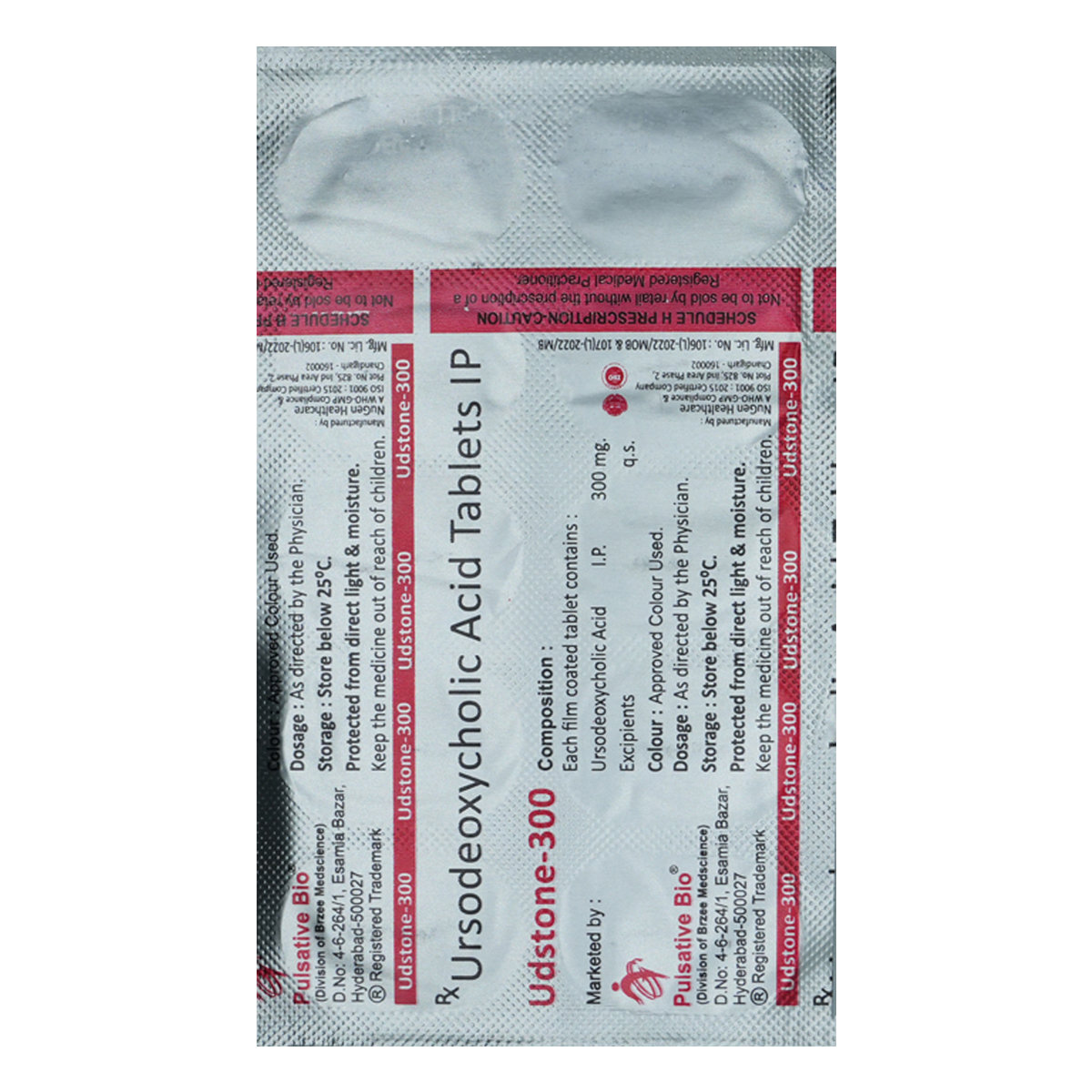 Udstone-300 Tablet 10's, Pack of 10 TabletS Udstone-300 Tablet 10's, Pack of 10 TabletS