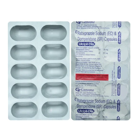 Ulcipil D SR Capsule 10's