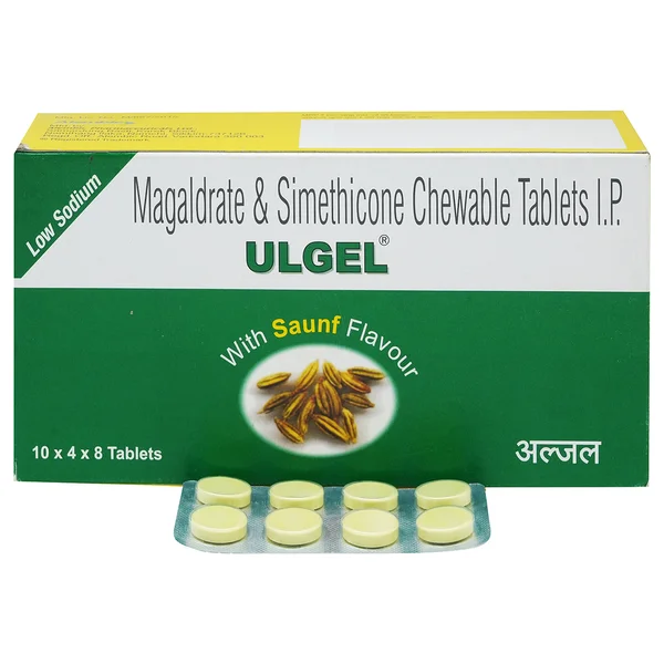 Ulgel Chewable Tablet 8's