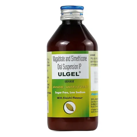 Ulgel Elaichi Flavour Oral Suspension 200 ml