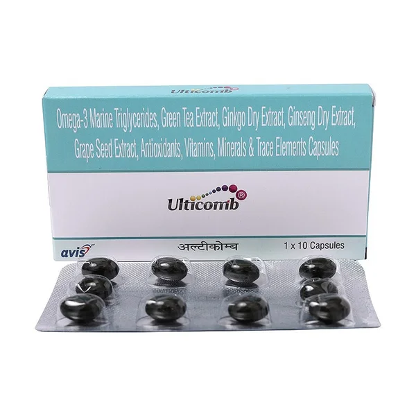 Ulticomb Capsule 10's, Pack of 10