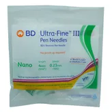 BD Ultra-Fine III Nano 4mm 32G Pen Needles 5's, Pack of 5
