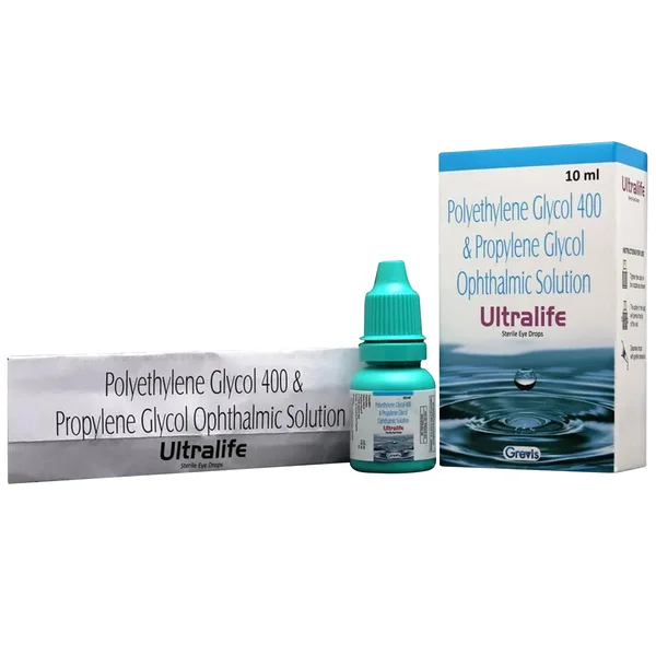Ultralife Eye Drops 10 ml, Pack of 1 EYE DROPS