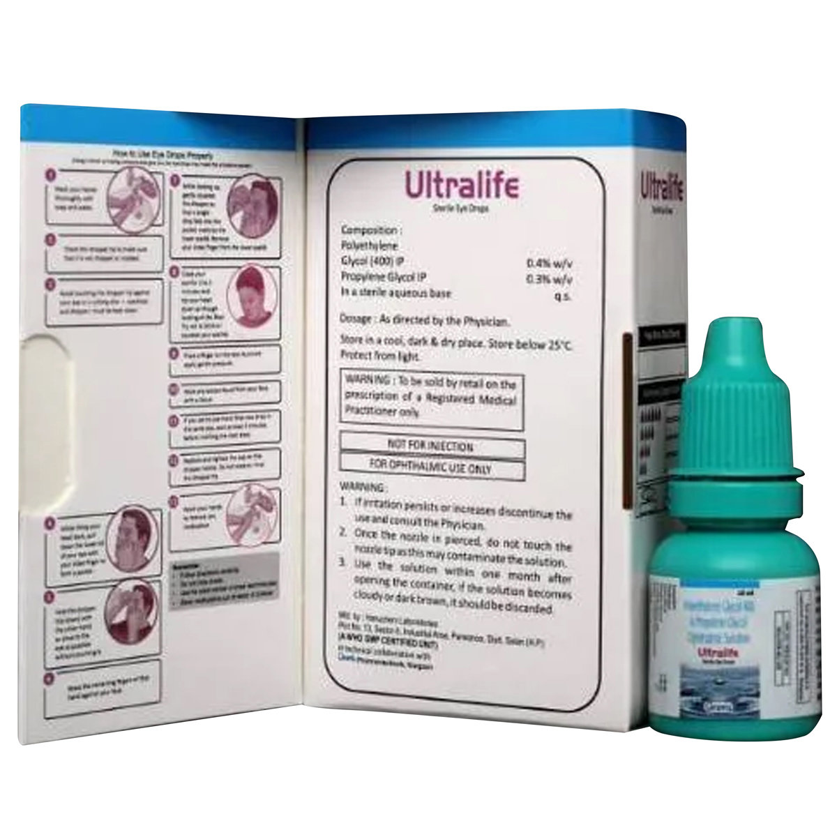 Ultralife Eye Drops 10 ml, Pack of 1 EYE DROPS Ultralife Eye Drops 10 ml, Pack of 1 EYE DROPS