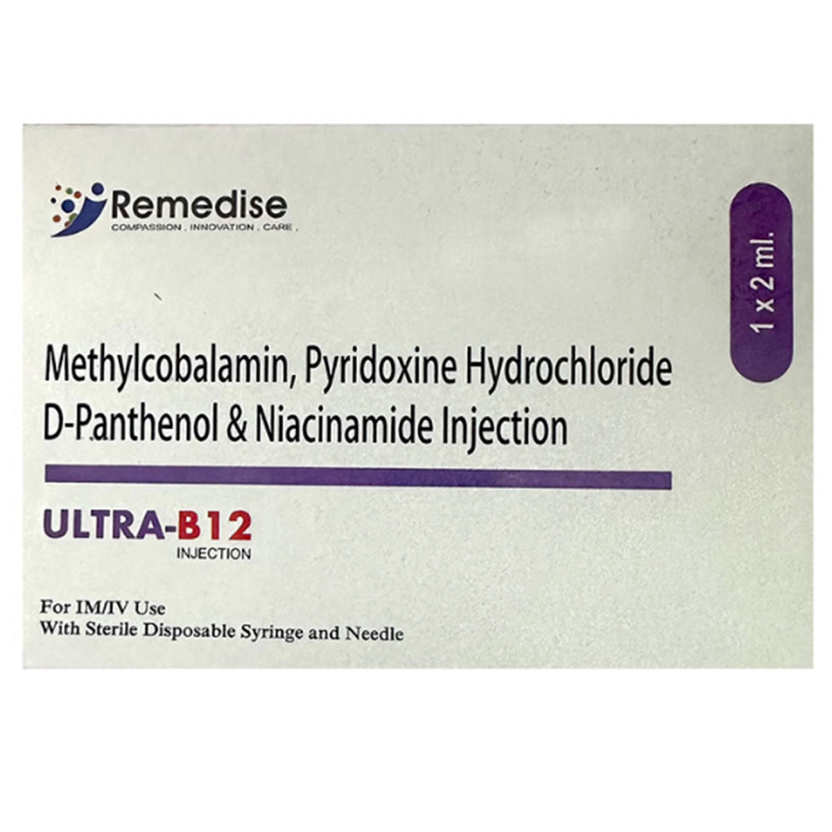 Buy Ultra-B12 Injection 2 ml online | Uses, Side Effects, Price and ...