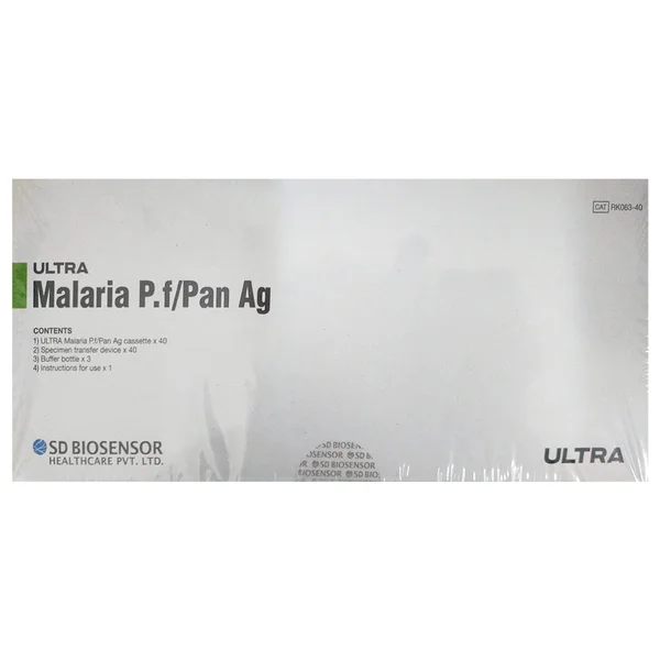 SD Biosensor Ultra Malaria P.F/Pan Ag Test Kit, 1 Count