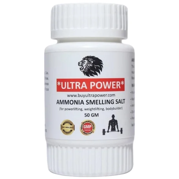Ultra Power Ammonia Smelling Salt Powder 80 gm