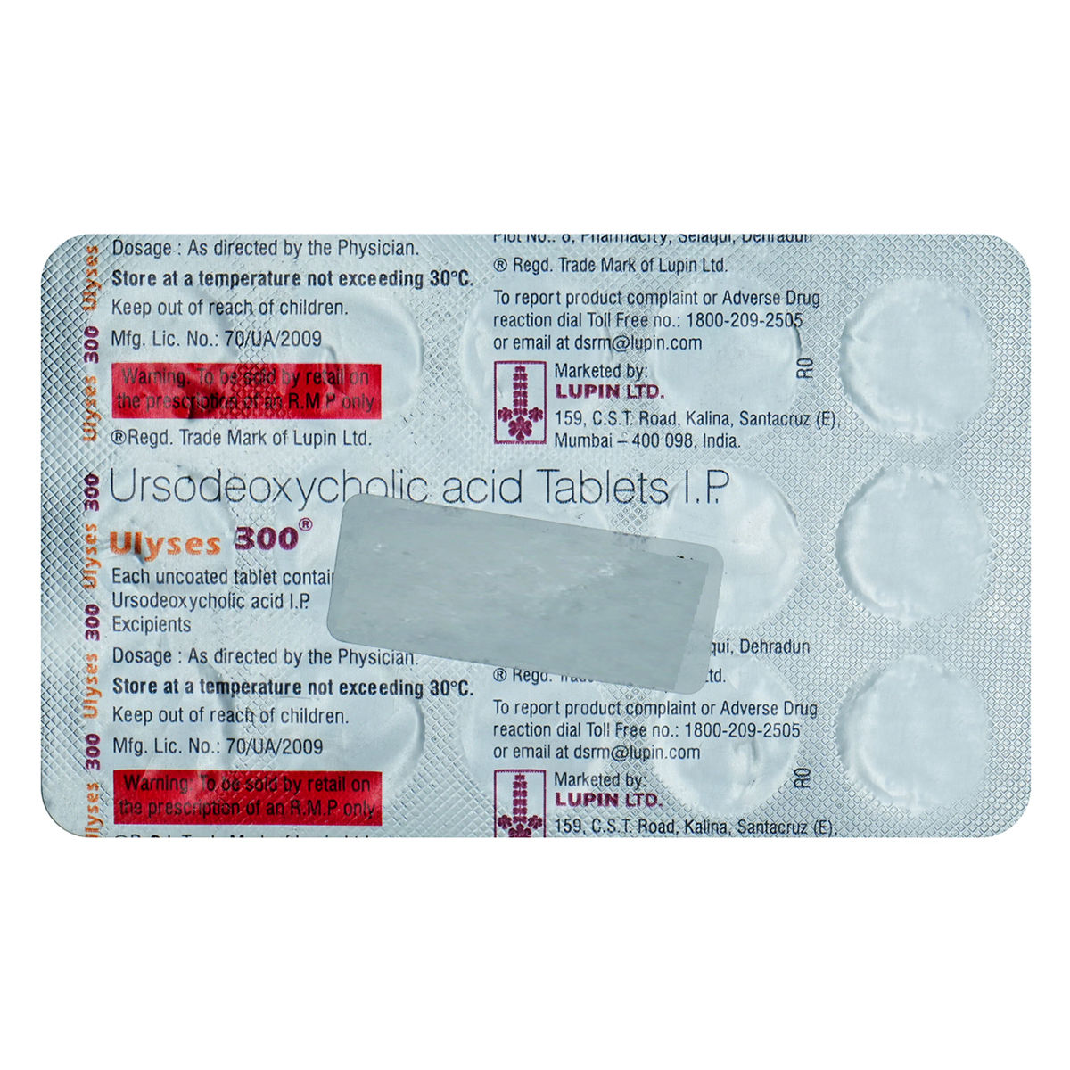 Ulyses 300 Tablet | Uses, Side Effects, Price | Apollo Pharmacy