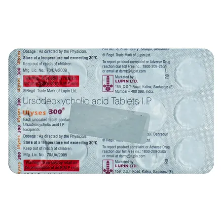 Ulyses 300 mg Tablet 15's