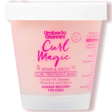 Umberto Giannin Curl Magic Repair & Grow Curl Treatment Mask, 210 gm