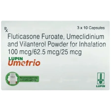 Umetrio Powder For Inhalation Capsule 10's