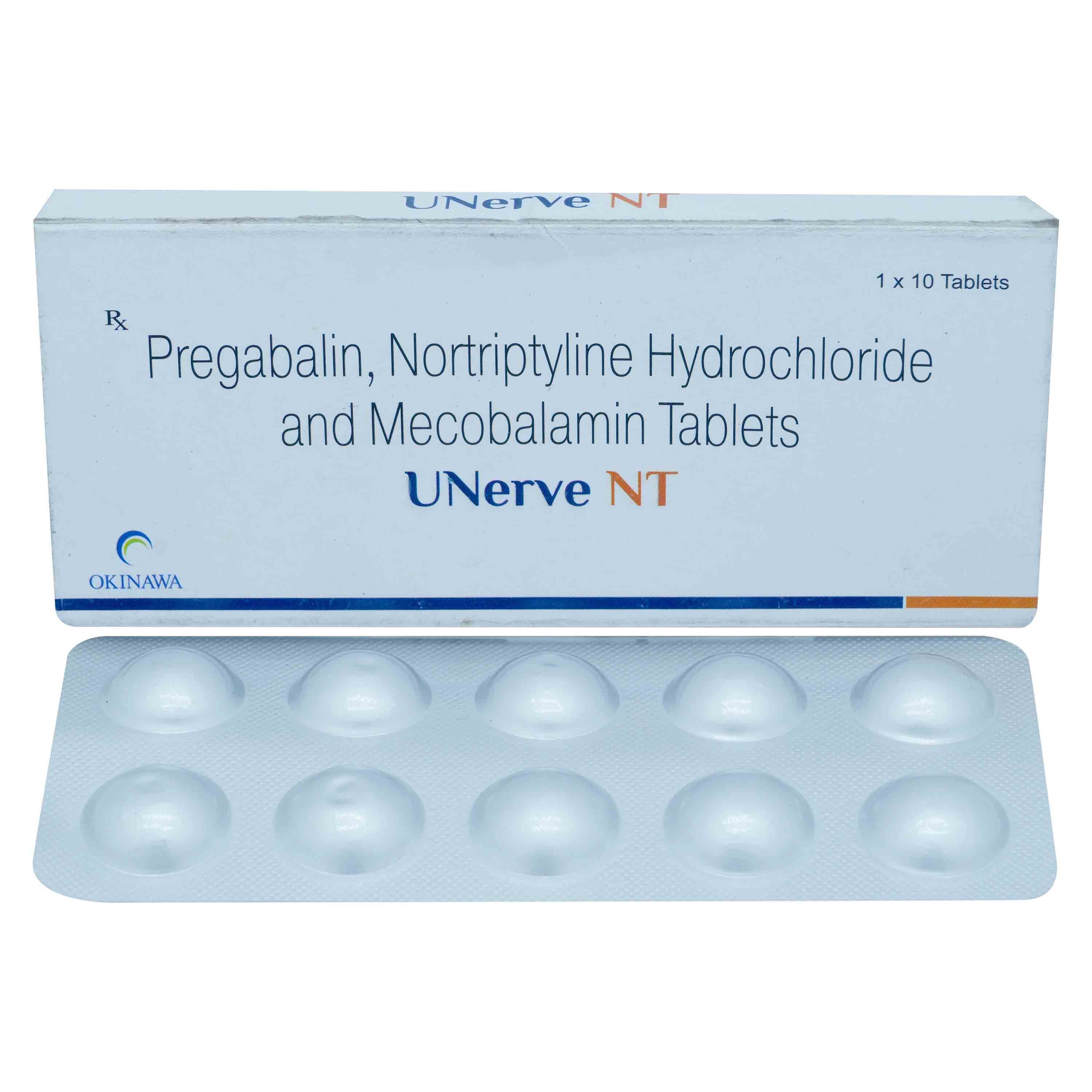 Unerve NT Tablet 10's, Pack of 10 TABLETS Unerve NT Tablet 10's, Pack of 10 TABLETS