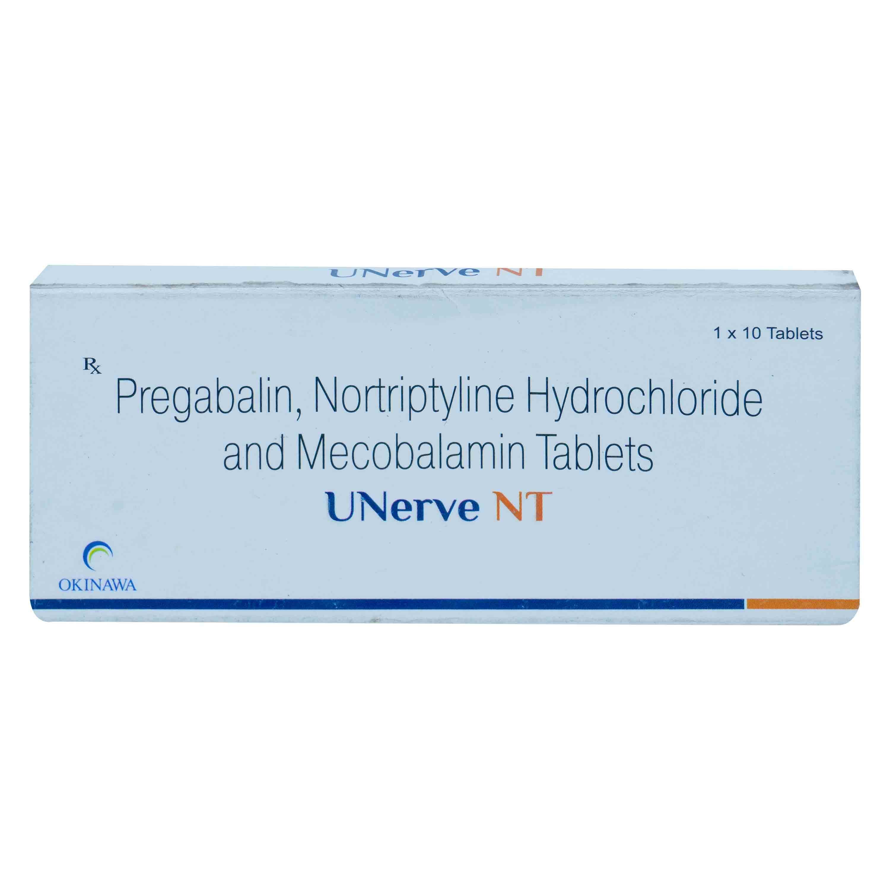 Unerve NT Tablet 10's, Pack of 10 TABLETS Unerve NT Tablet 10's, Pack of 10 TABLETS