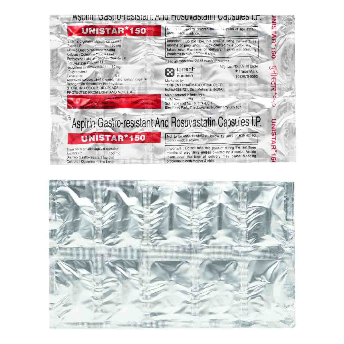 Unistar 150 Capsule 10's, Pack of 10 Unistar 150 Capsule 10's, Pack of 10