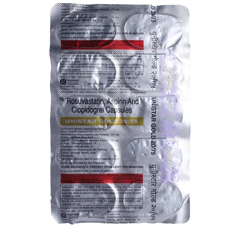 Unistar Gold 20/75 Capsule 10's