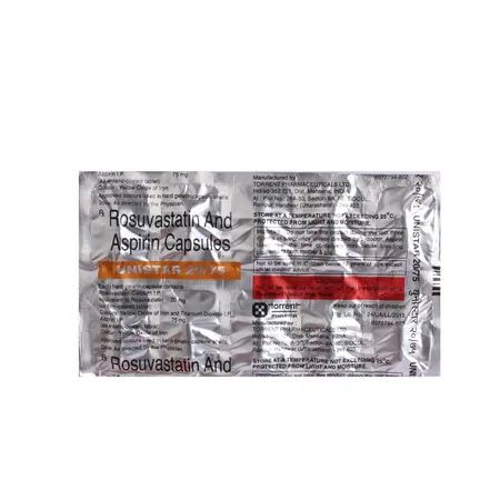 Unistar 20/75mg Capsule 10's