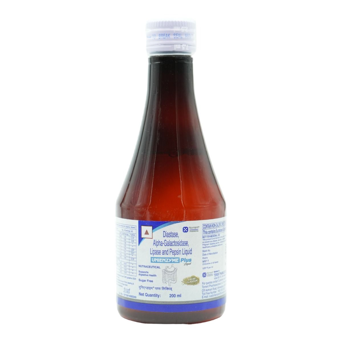 Buy Unienzyme Plus Saunf Liquid 200 ml Online