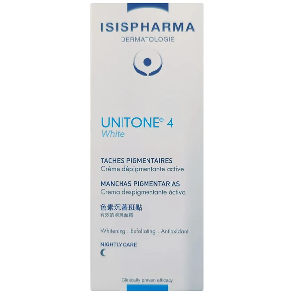 Unitone 4 White Nightly Care Active Depigmenting Cream, 30 ml