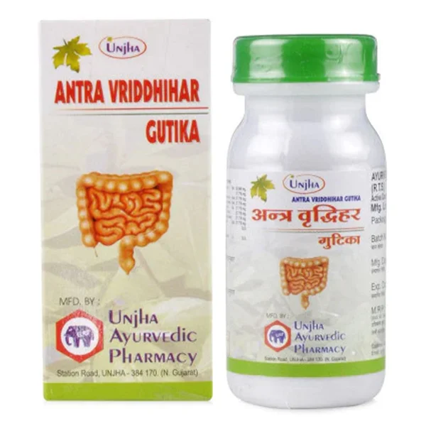 Unjha Antra Vriddhihar Gutika, 40 Tablets, Pack of 1