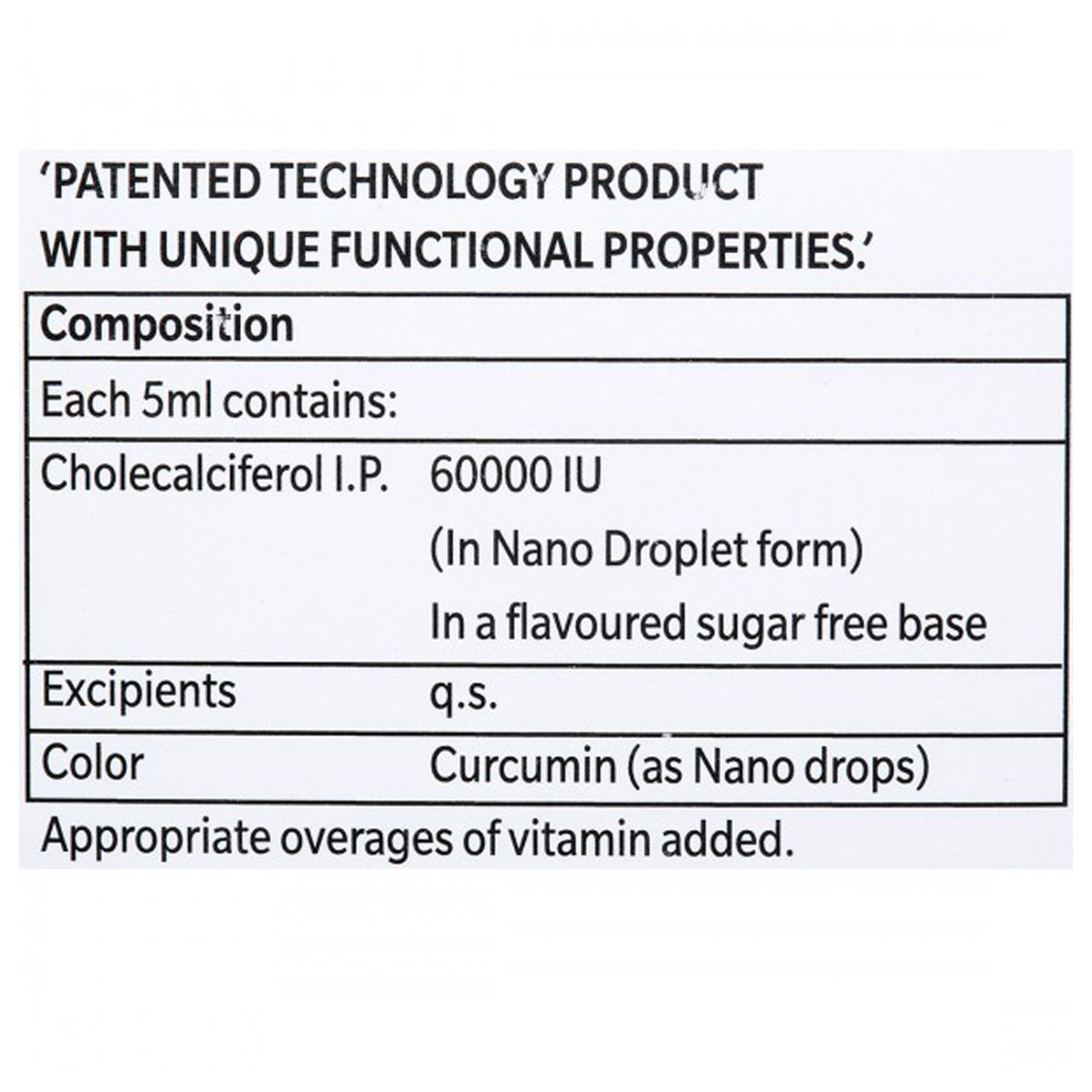 UNS D3 Nano 60K Sugar Free Solution 4X5 ml, Pack of 4 UNS D3 Nano 60K Sugar Free Solution 4X5 ml, Pack of 4