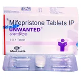 Unwanted Tablet 1's, Pack of 1 TABLET