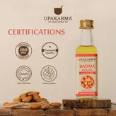 Upakarma Ayurveda Badam Rogan Sweet Almond Oil, 100 ml, Pack of 1