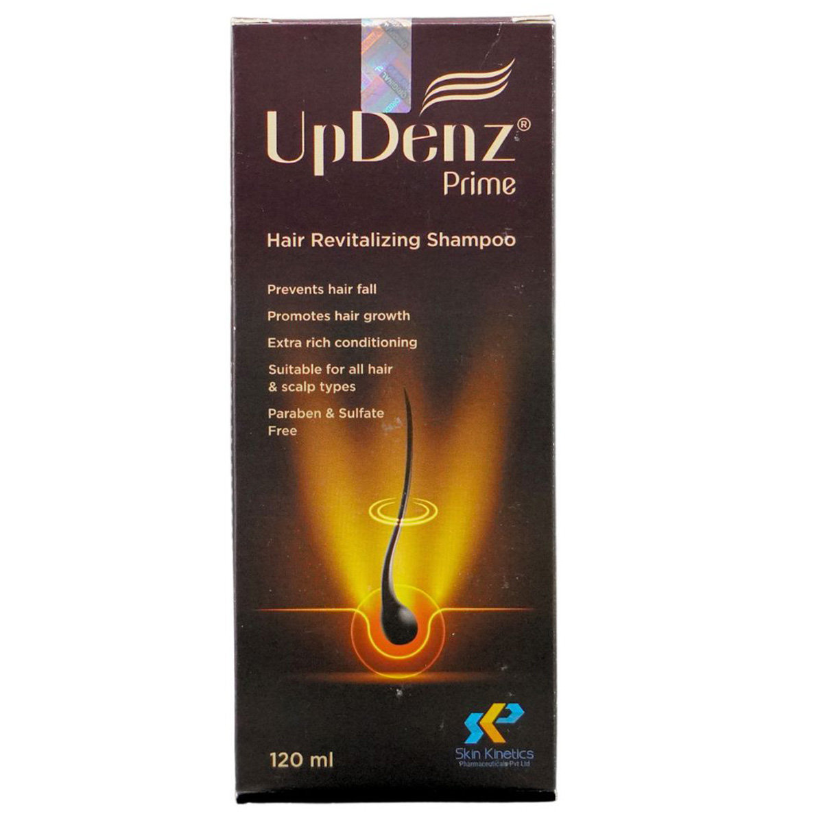 Updenz Prime Hair Revitalizing Shampoo 120 ml, Pack of 1 Updenz Prime Hair Revitalizing Shampoo 120 ml, Pack of 1