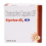 Uprise-D3 1000IU Capsule 10's, Pack of 10 CAPSULES