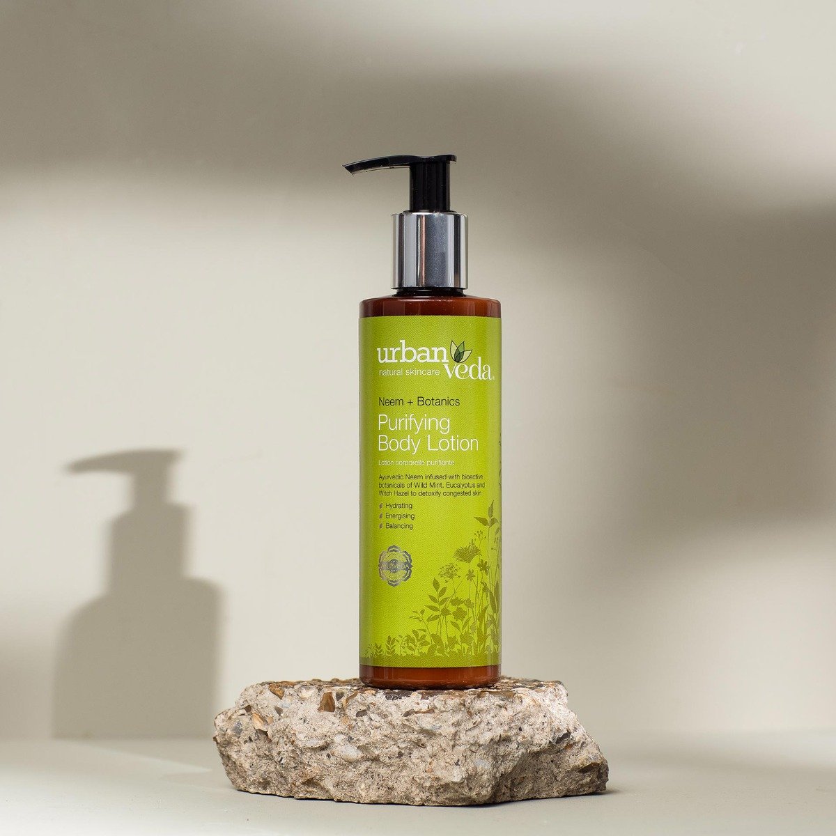 Urban Veda Purifying Body Lotion 250 ml | Neem, Wild Mint, Eucalyptus, Witch Hazel | Detoxifies Congested Skin | Hydrates & Energises Skin | Lightweight Formula, Pack of 1 Urban Veda Purifying Body Lotion 250 ml | Neem, Wild Mint, Eucalyptus, Witch Hazel | Detoxifies Congested Skin | Hydrates & Energises Skin | Lightweight Formula, Pack of 1