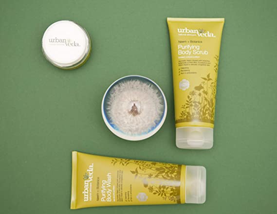 Urban Veda Neem Purifying Body Wash 200 ml | Ayurvedic Neem Infused With Witch Hazel, Tea Tree & Mulberry | Skin Cleansing & Revitalising | For Oil Prone Skin, Pack of 1 Urban Veda Neem Purifying Body Wash 200 ml | Ayurvedic Neem Infused With Witch Hazel, Tea Tree & Mulberry | Skin Cleansing & Revitalising | For Oil Prone Skin, Pack of 1