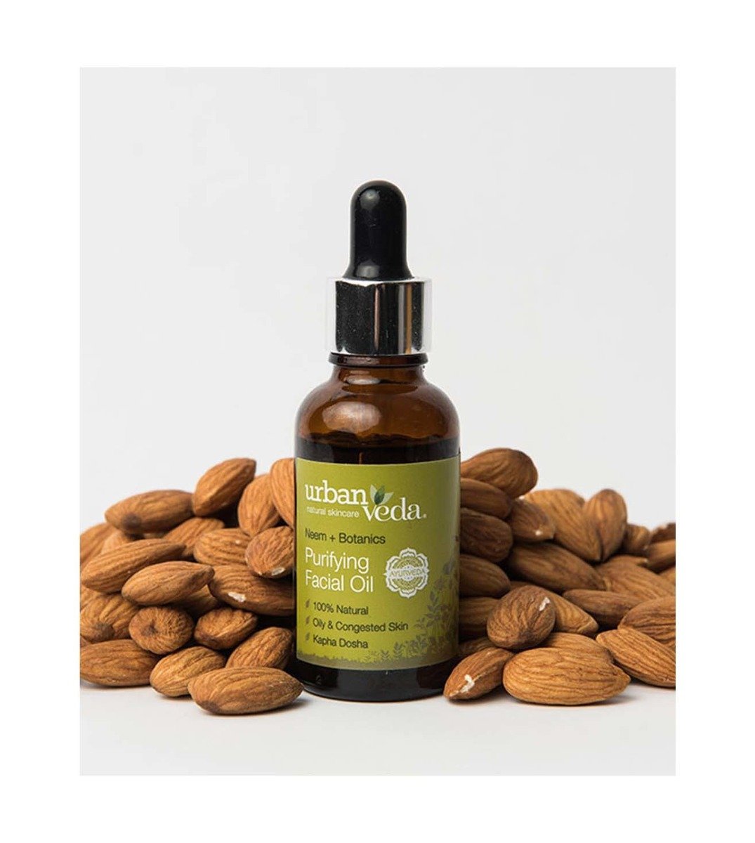 Urban Veda Purifying Facial Oil 30 ml | 100% Natural | Clarifying & Calming Fcaial Oil | For Oily & Congested Skin, Pack of 1 Urban Veda Purifying Facial Oil 30 ml | 100% Natural | Clarifying & Calming Fcaial Oil | For Oily & Congested Skin, Pack of 1