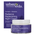 Urban Veda Radiance Replenishing Turmeric+Botanics Night Cream, 50 ml