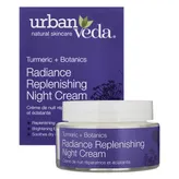 Urban Veda Radiance Replenishing Turmeric+Botanics Night Cream, 50 ml, Pack of 1