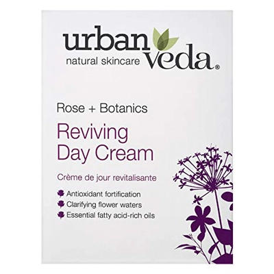 Urban Veda Reviving Rose Day Cream 50 ml | Effective Skin Hydration | Revive Complexion | For Tired &amp; Mature Skin, Pack of 1