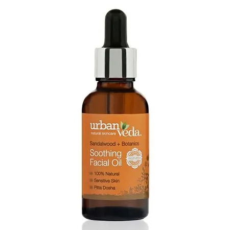 Urban Veda Soothing Sandalwood Facial Oil 30 ml | 100% Natural | For All Skin Type