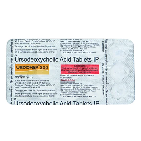 Urdohep 300 Tablet 15's