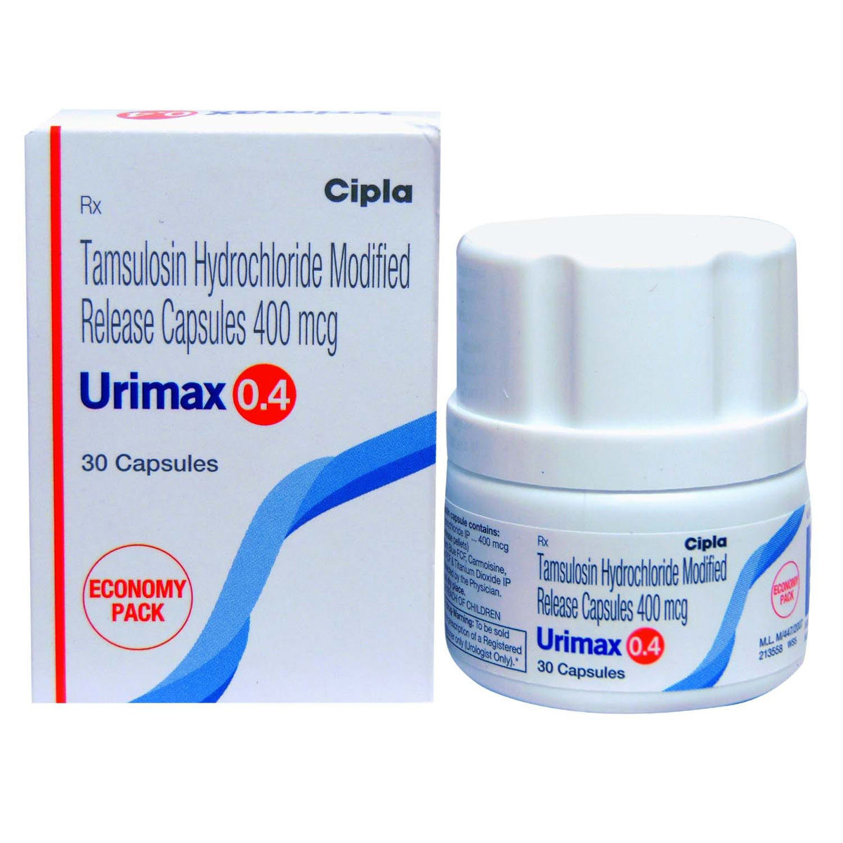 Buy Urimax 0.4 Capsule 30's Online