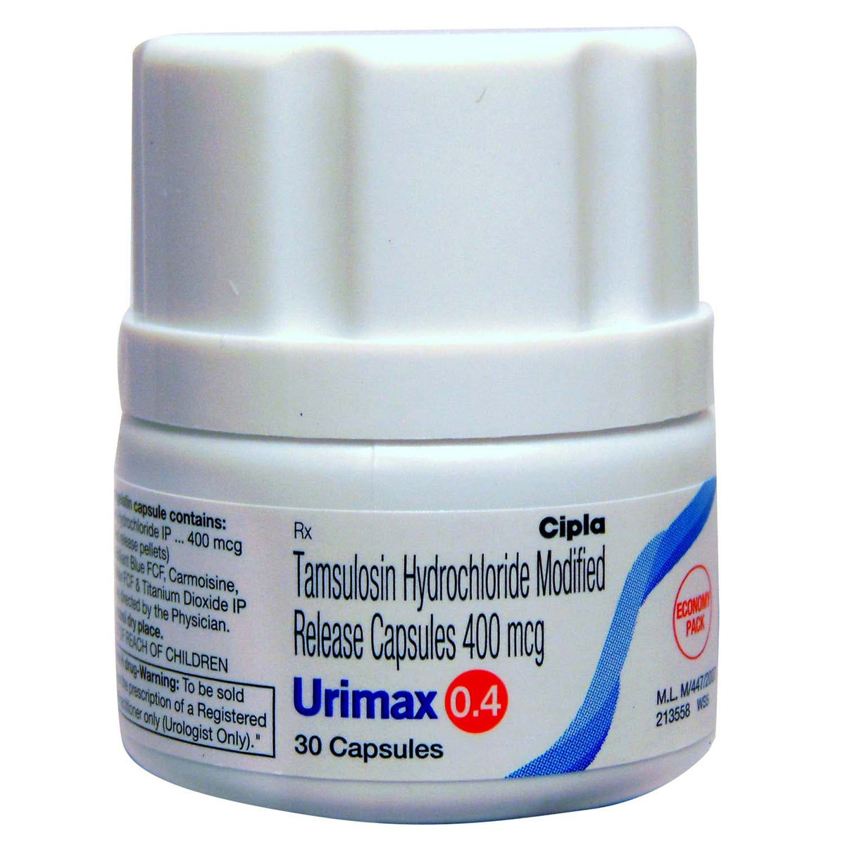 Urimax 0.4 Capsule 30's, Pack of 1 CAPSULE Urimax 0.4 Capsule 30's, Pack of 1 CAPSULE