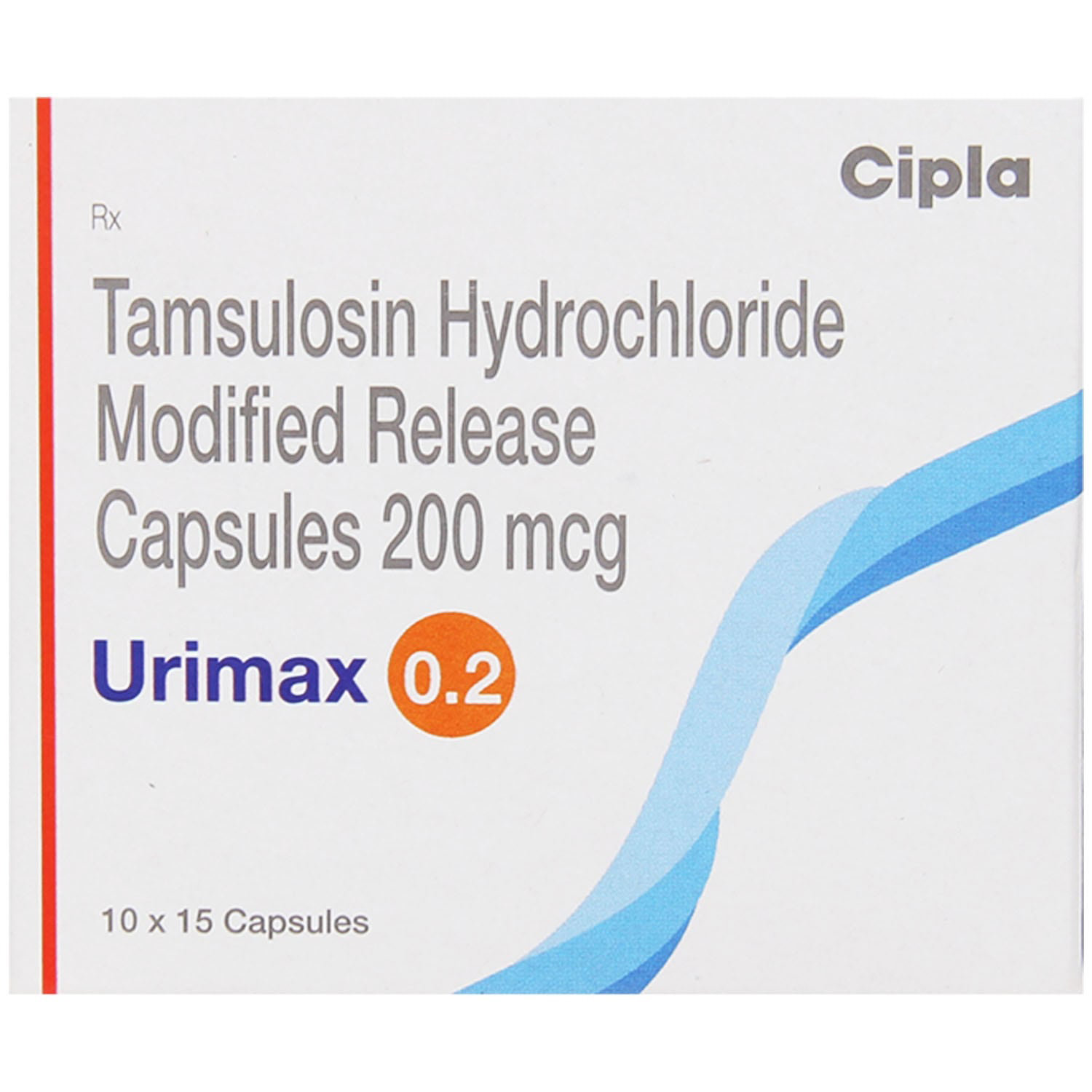 Urimax 0.2 mg Capsule 15's, Pack of 15 CAPSULES Urimax 0.2 mg Capsule 15's, Pack of 15 CAPSULES