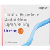 Urimax 0.2 Capsule 15's, Pack of 15 CAPSULES