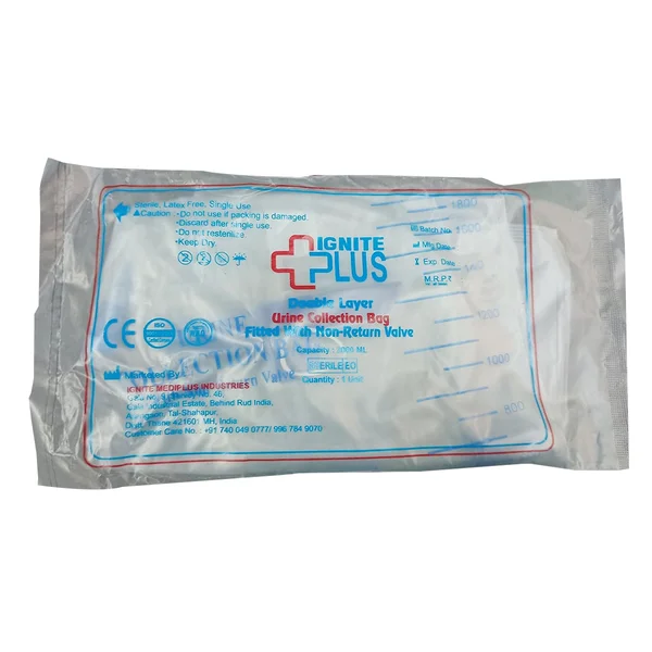 Urine Collection Bag Double Layer (Ignite Plus)