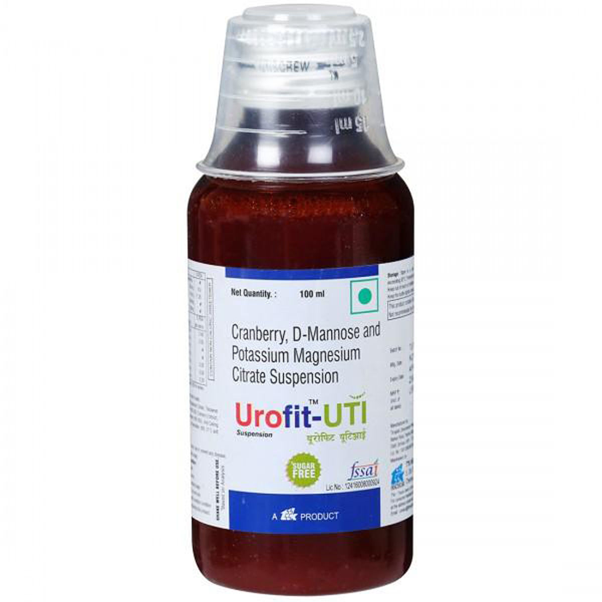 Buy Urofit-Uti Sugar Free Suspension 100 ml Online